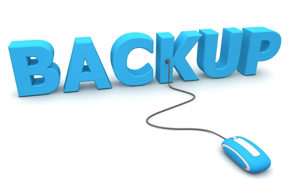 Backup data in Windows